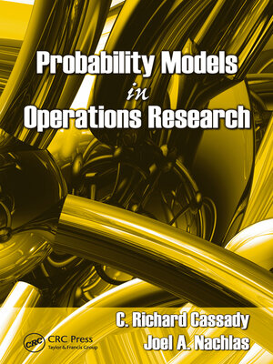 cover image of Probability Models in Operations Research